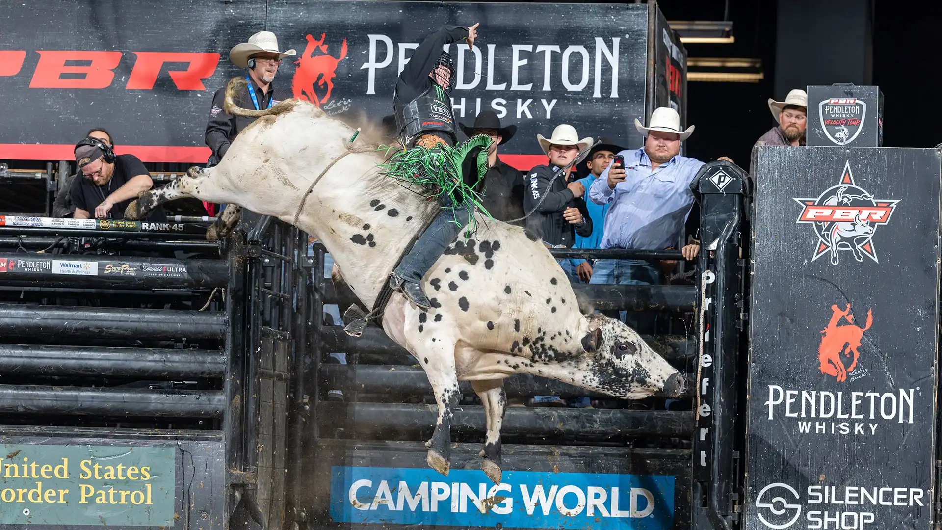 PBR Pendleton Whisky Velocity Tour Bucks into Tucson, Arizona 