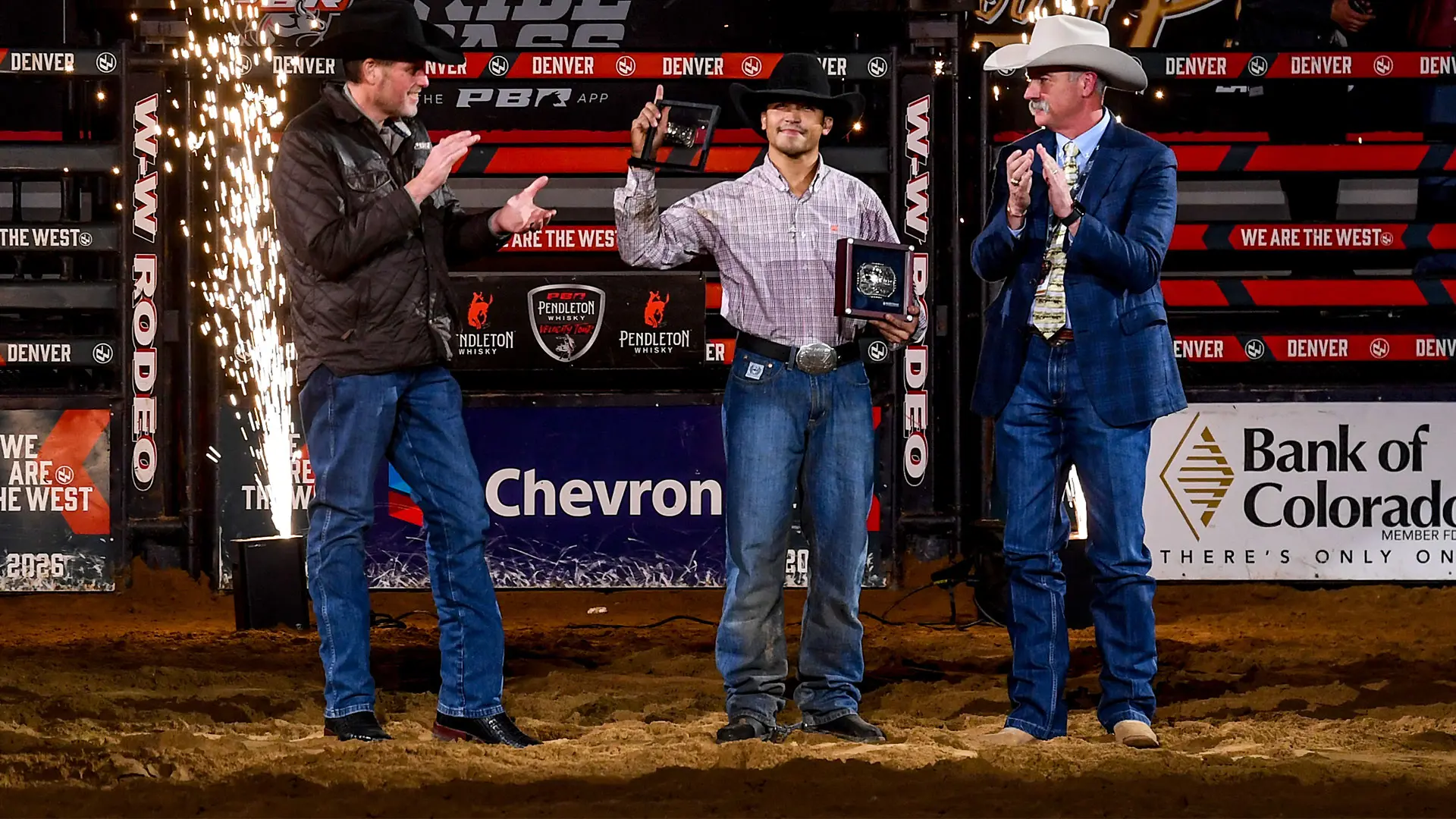 Bruno Carvalho wins Pendleton Whisky Velocity Tour’s Denver PBR Chute Out at the National Western Stock Show