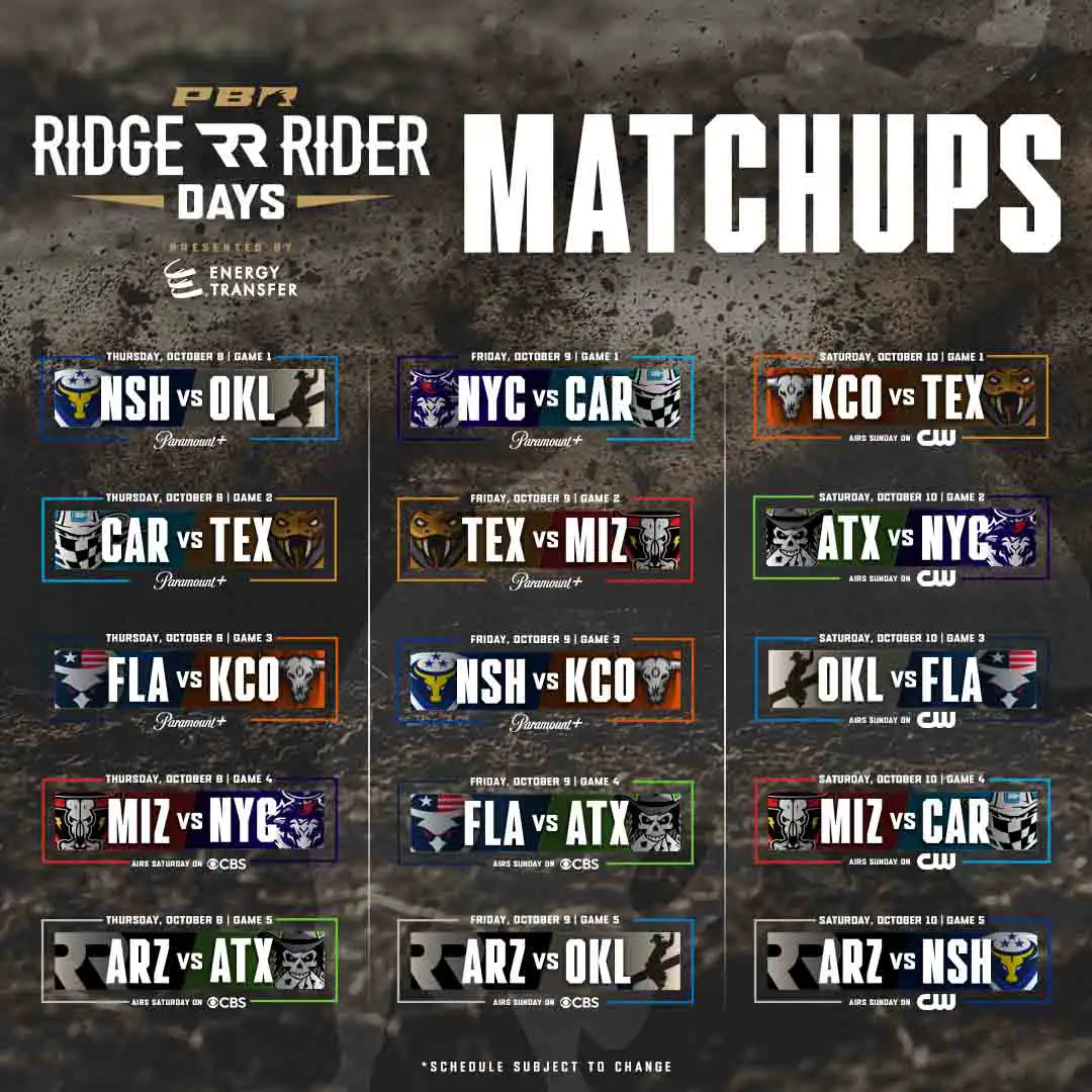 Ridge Rider Days
