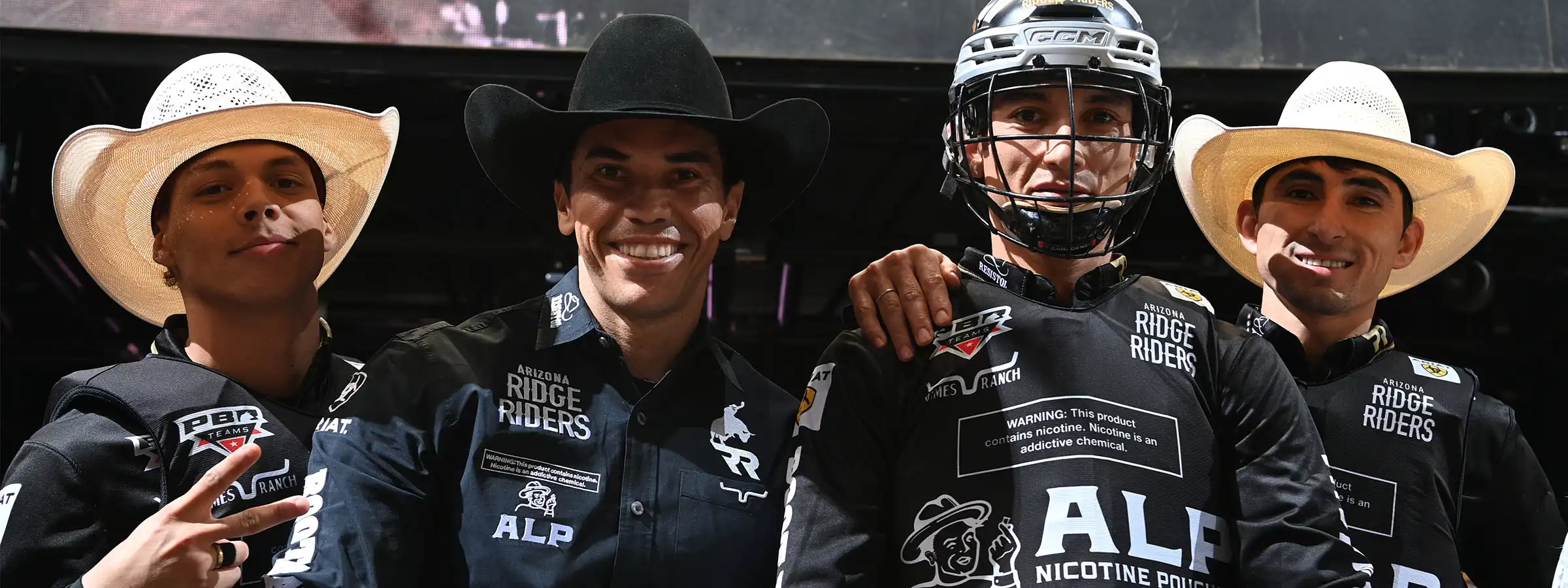 GET YOUR RIDGE RIDERS BLACK