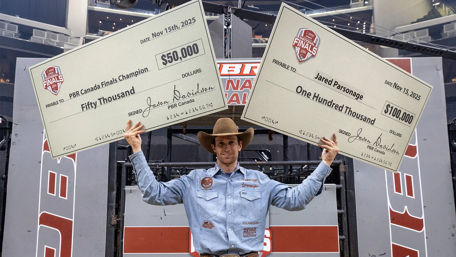 Jared Parsonage wins the 2025 PBR Canada National Finals and is crowned the 2025 PBR Canada Champion at record-setting year-end event in Edmonton, Alberta